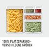 Emsa N11414 Dry Storage Container, 0.18 L, Rectangular, Fresh Seal, Storage System, 100% Safe, Transparent