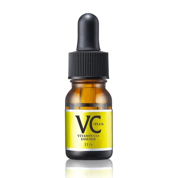 Ebisu Cosmetics C Essence VC5 + PLUS 0.3 fl oz (10 ml), Beauty Serum, Vitamin C Derivative, Made in Japan