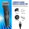 PRITECH Electric Hair Clipper Cordless Beard Trimmer for Men Professional Barber Clippers, Hair Clipper with Comb Attachment and 20 Adjustable Settings, Washable Black
