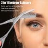 YEPRIME Eyebrow Trimming Scissors with Combs Set