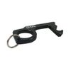 3 Black Key Door Opener Handheld Keychains No Touch Hand Tool Touchscreen Stylus