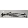6PCS Hanging Chains with S Hooks 24.2IN Long Small Chains with Clips Metal Chain