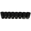 8Pcs 1/2" DR. Front & Back Wheel Drive 12-Point Deep Spindle Axle Nut Socket Set