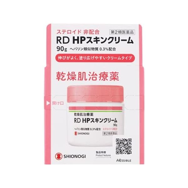 【第2類医薬品】RD HPスキンクリーム 90g ×4
