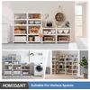5 Tier Laminated White Boltless Metal Shelving Unit Adjustable Garage Storage Ut