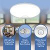 RecPro RV Motion Activated Lights | Small Oval Surface Mount | RV Interior Ceiling Lights (5 Pack)