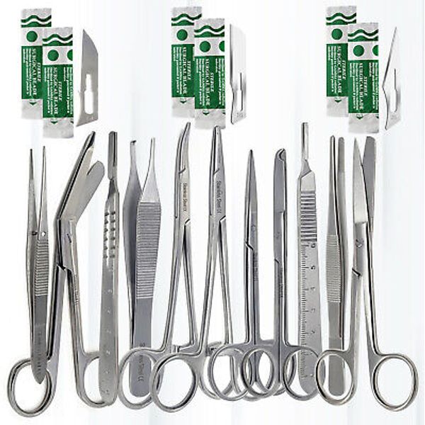 41 Pcs Laceration Suture Kit Stainless Steel CE Surgical Instruments Set