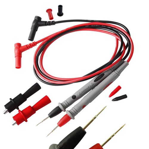 Bectyton 2PCS Digital Multimeter Test Leads Set with 2PCS 10A Alligator Clips