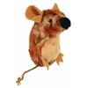 Trixie Mouse Plush Toy with Sound, 8 cm