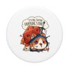 Funny Everything's Fine Cat Role Playing Game RPG PopSockets Swappable PopGrip