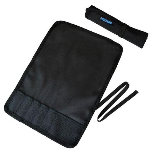 Hozan SB-68 Tool Case, Tool Bag, Roll-Up Case that Fits in Compact