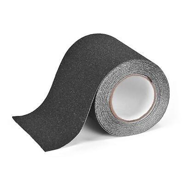 Anti Slip Tape Rubberized 6" X 30' Roll Non Skid Boat Stairs Step Grip