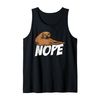 Nope Lazy Rhodesian Ridgeback Dog Lover Gift Tank Top