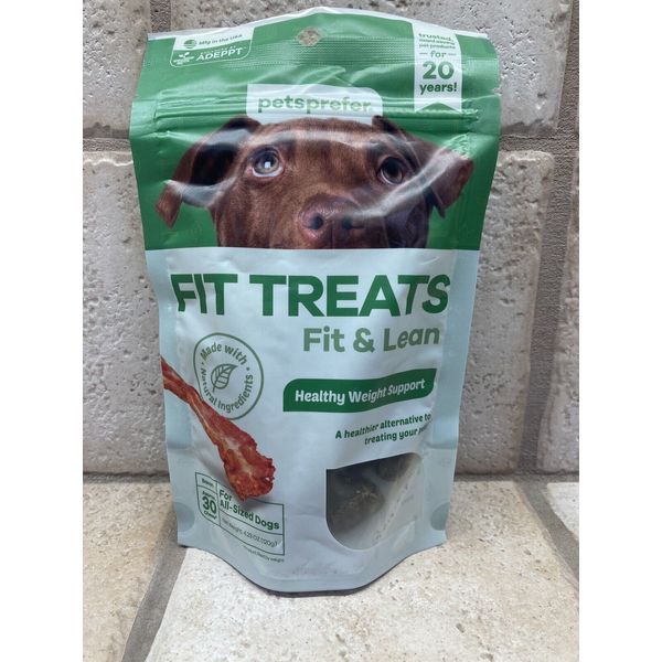 Petsprefer Fit Treats for all dogs, Healthy Weight Support, approx 30 chews