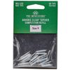 Pro Impressions Advance Clear Tapered Competition 50 Nail Tips, Size 9