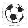 Soccer Rubber Stamp, 3/5 Inch Small Mini Stamp for Scrapbooking Card Making Planner