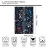 3D Game Controller Pattern Printing Curtains - Living Room, Kitchen - 42x63 Inch, 2 Panels, Heat Reduction