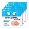 Keratta Nipples for Men, 100 Loads (200 Sheets), Portable Bi-Fold Sheet, Chest Supporter (Set of 5)