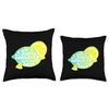 Life Is Juicy Squeeze Every Drop Throw Pillow