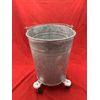 35 Quart Galvanized Steel Mop Bucket 0716BC Dover With 2” Casters