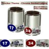 TRUCKER Limited Edition 90 Chrome Piece Socket Label Set - "Easy Read" Tool ID