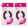 Kai Corporation HA3053 H/G Mini Hepling, 16P (8P x 2), Ultra Fine, Brown, Hair Arrangement, Half Up