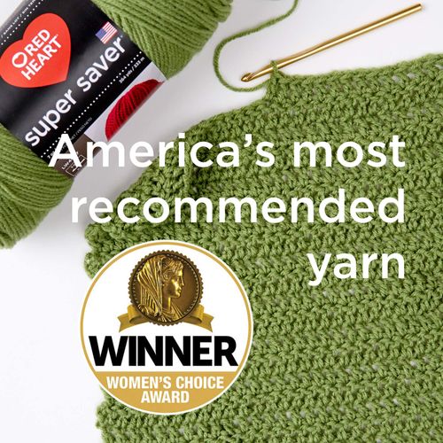 Red Heart Super Saver Jumbo White Yarn - 2 Pack