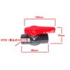 bath&bath Plug-in VP25 Ball Valve 1B 25A for Gluing Compact (3 Pieces)