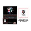 Sticker Patch Alfa Romeo Four-Leaf Clover, 75 mm