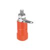 sourcing map 4mm Speaker Terminal Connector Binding Post, Banana Plug Jack Socket Panel/Chassis Mount Connectors 5 Colors 10Pcs