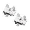 sourcingmap 2 Pcs Refrigerator Thermal Overload Protector 1/3HP 250W Freezer Compressor Replacement Part