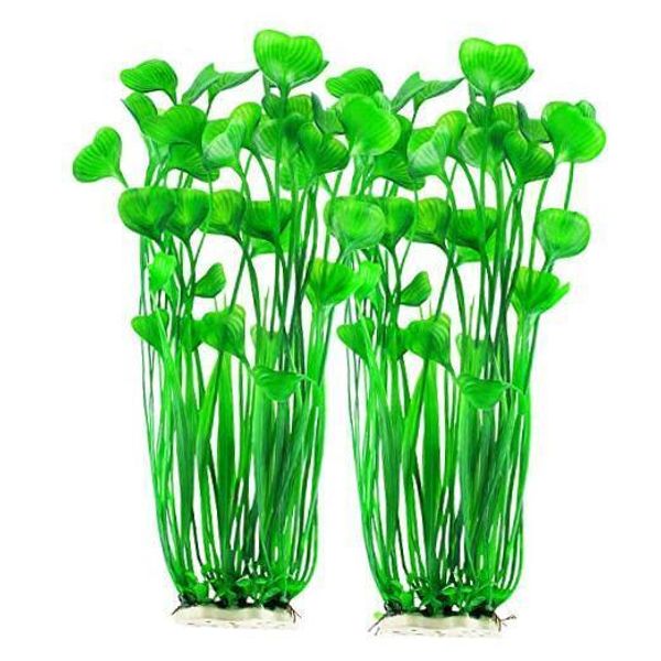 Plastic Fish Tank Plants, Artificial Tall Aquarium Plants for Fish Tank