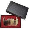 zNatoo Real Horn Moustache Comb in Presentation Box