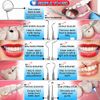 Dental Tools, 10 Pack Professional Plaque Remover Teeth Cleaning Tools Set, Stainless Steel Oral Care Hygiene Kit with Metal Plaque Cleaner, Tartar Scraper, Tooth Scaler, Tongue Scraper - with Case