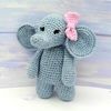 Crochet Kit - Ella the Elephant Complete Beginner Crochet Craft DIY Kit