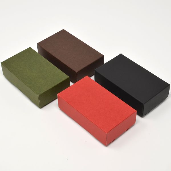 Paper Business Card Box, Small Gift Box, 4 Colors