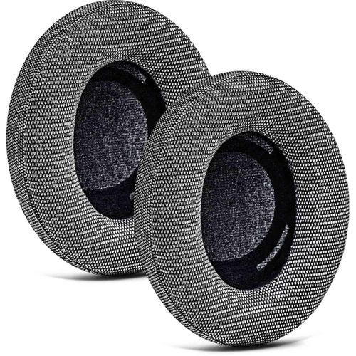 TRANSTEK PX5 Earpads Replacement for PX5 Headphones - PX5 Ear Pads/Ear Cushions/Ear Cups (Grey Fabric)