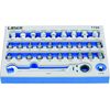 Laser 7799 Low Profile Bit & Alldrive Go Thru Socket Set 31pc