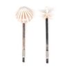 Aceti Shell Starfish Hairpin Set (White, Pink)