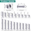 1/4-20 X 3/4" Button Head Socket Cap Bolts Screws, 304 Stainless Steel