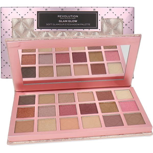 Makeup Revolution Soft Glamour Eyeshadow palette Glam Glow (18)