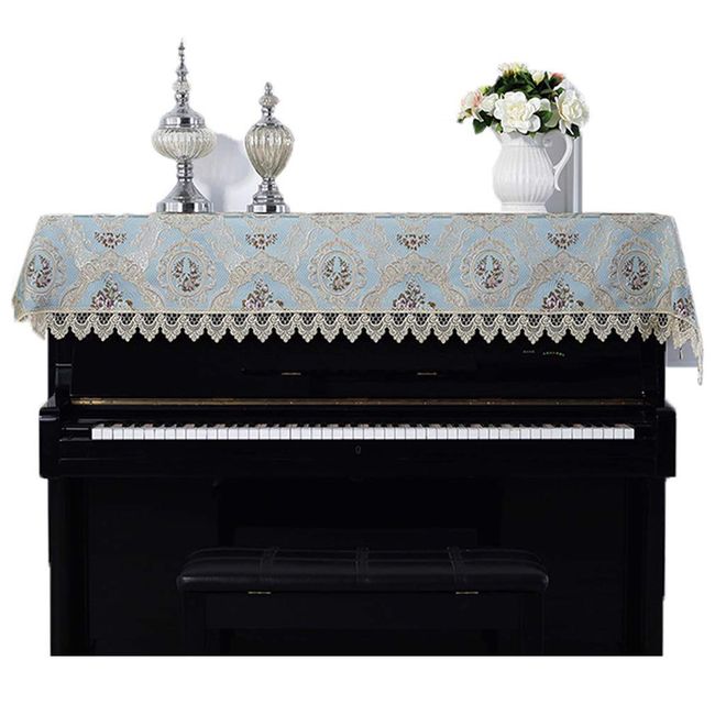 Unusual Piano Cover, Stylish, Princess, Scandinavian, High or Elegant, Cute, Classic Floral Pattern, Dustproof, Decoration, Housewarming Gift, Present