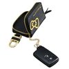 SEIWA KT523 Hello Kitty Car Smart Key Case, B&G, Black + Gold