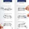 axentia Bormioli Rocco Fido container vase, hermetic closure 0.75 liter, glass, transparent, 1 piece