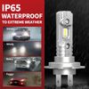 Lasfit LED High/Low Beam Conversion Kit H7 Bulbs Super Bright 6000K Plug&Play 2x