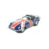 Oxford Diecast 76ETYP005 Jaguar E Type Union Jack