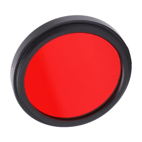 Kafuty-1 37mm Round Full Color Lens Filter Set,Red Orange Yellow Green Blue Full Color SLR Camera Lens Filter Kit for SLR Camera Lens(red)