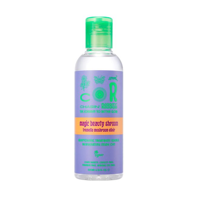 CHASIN' RABBITS Magic Beauty Shroom Essence | Korean Skin Care Nourishing and Hydrating Essence | Boosting Skin Care Essence with Tremella Mushroom Extract for Sensitive, Dry Skin (200mL/6.76 fl oz)