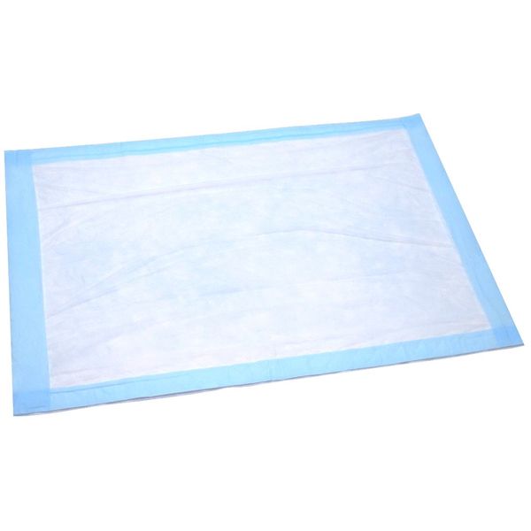Blue Hospital Pads 25 Count (Size 23 x 36 Inch) - Disposable Underpad - Bed and Chair Incontinence Protector Pad for Adult, Child, or Pets - Absorbent Waterproof Chux by BrightCare