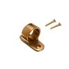 SASH WINDOW LIFT RING TYPE SASH PULL HANDLE SOLID BRASS + SCREWS (pack of 8)